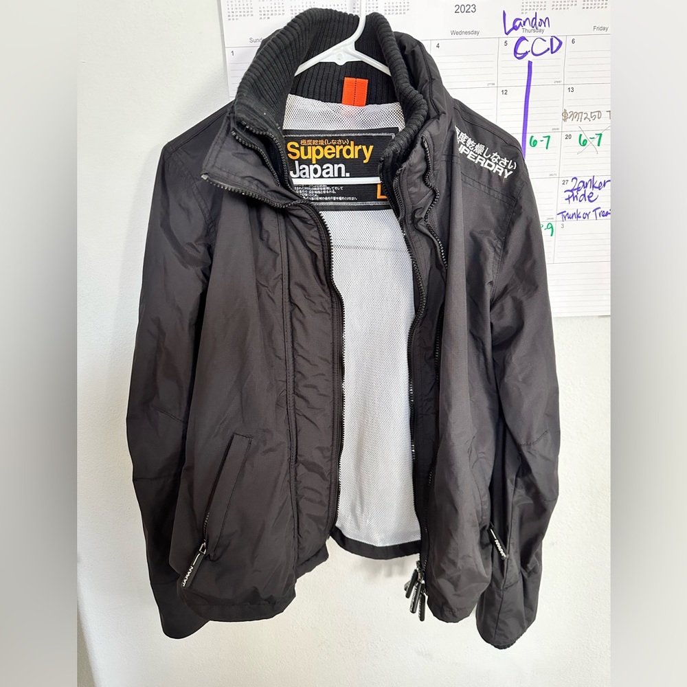 Womens L SuperDry Windcheater